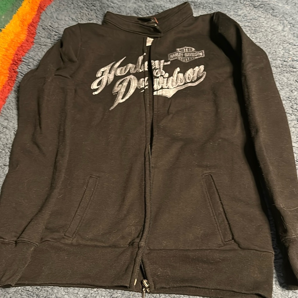 Harley Davidson zip sweater women’s medium.